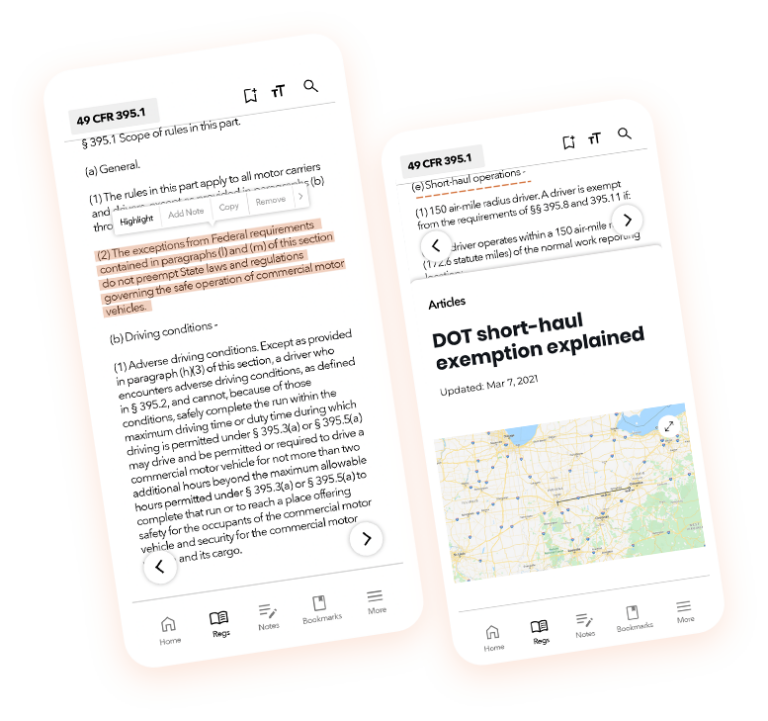 eRegs online, annotated Federal Motor Carrier Safety Regulations